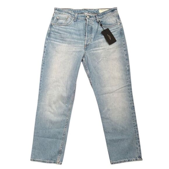 Rag & Bone Nina High-Rise Ankle Cigarette Jean in Tulip 32 - Picture 3 of 11